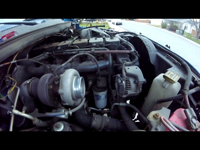 12 valve Cummins block heater - YouTube