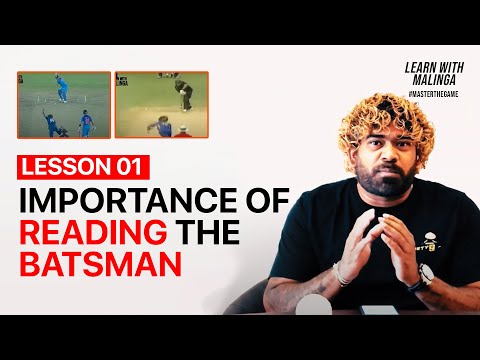 LESSON 1: How to read the Batsman | A Fast Bowling Masterclass | Learn with Malinga