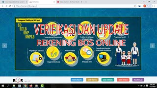 Verifikasi dan Update Rekening BOS di Portal BOS Online