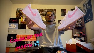 Unboxing: Nike Air Force 1 “Color Of the Month” (Pink)