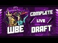 WBE Full Draft Stream! Sword and Shield Draft League Draft!