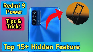 Redmi 9 Power Tips And Tricks - Redmi 9 Power Top 15 Hidden Feature - Tips And Tricks Redmi 9 Power