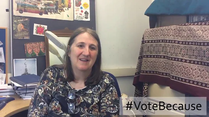 Professor Sarah Ansari supports #VoteBecause