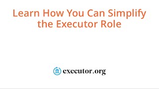 Learning and Managing the Executor Role – executor.org