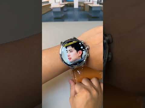 Unboxing the Round Camera Smartwatch—Futuristic Design Meets Innovation! #shorts #smartwatch