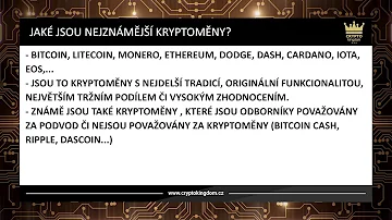 Které jsou nejlepší kryptoměny k investici?