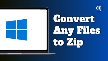 How to Convert Any Files to Zip in Laptop or PC