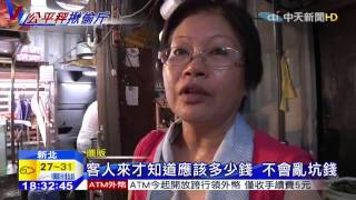 20150625中天新聞　富基龜吼抓偷斤減兩　違規攤商將罰款退租