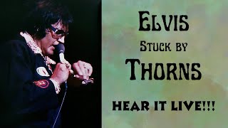 Elvis gets Stuck by Thorns: Elvis Back on Tour