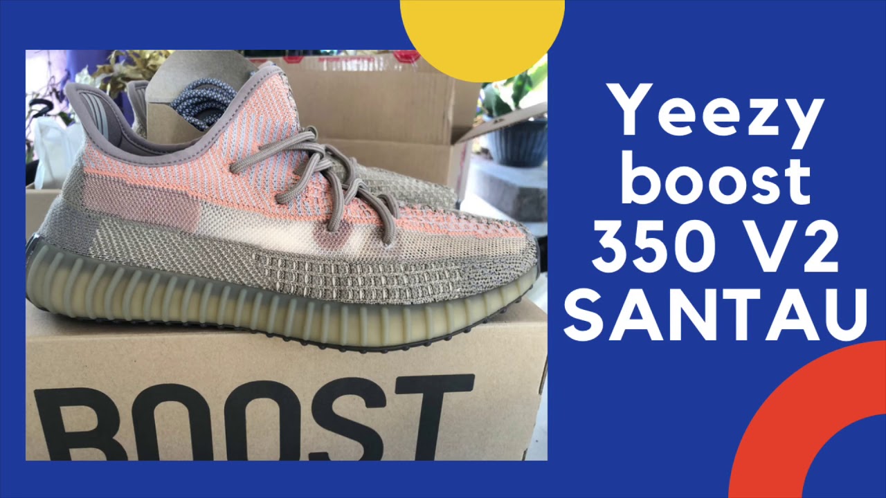 YEEZY BOOST 350 V2 SANTAU - YouTube