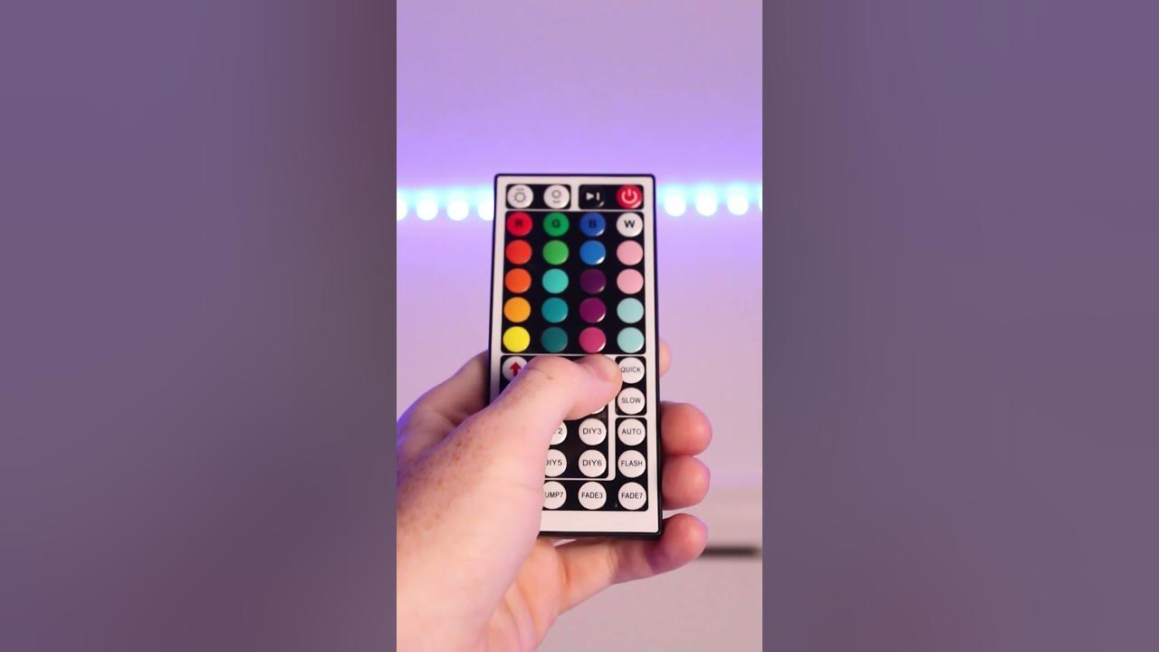 How to make SKY BLUE on LED light strips! YouTube