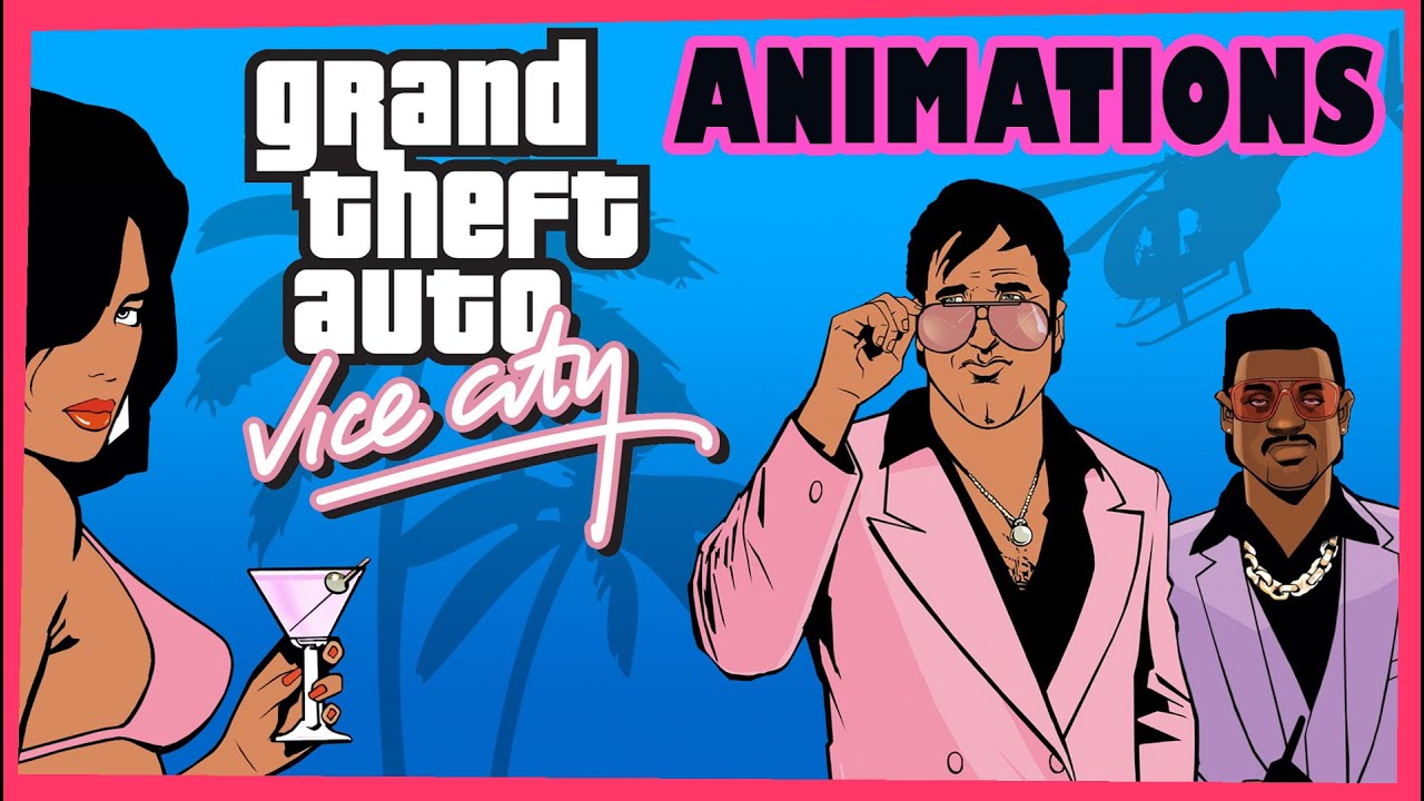 Behind the Scenes motion capture in GTA Vice City - Animations and Art sketches - YouTube