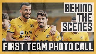 Neto and Jonny reunited with the squad! 😆 | Behind-the-scenes of the Wolves team photo