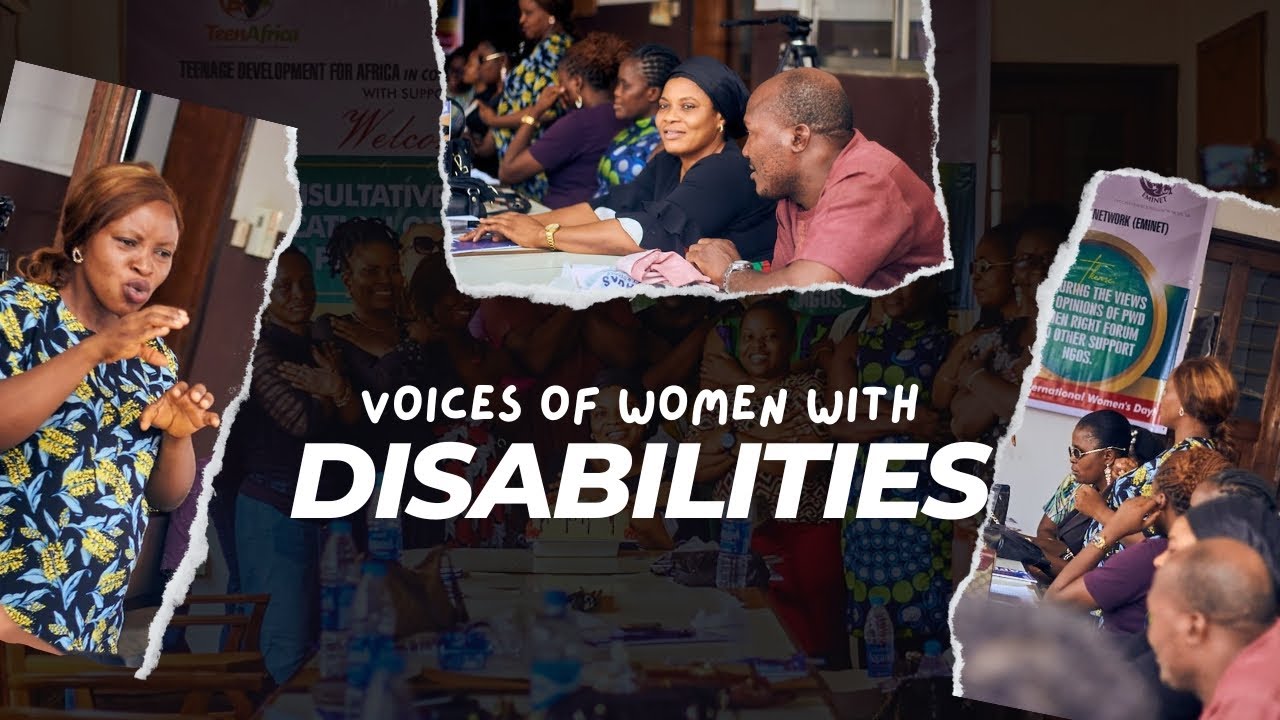 Capturing voices of women with disabilities - YouTube