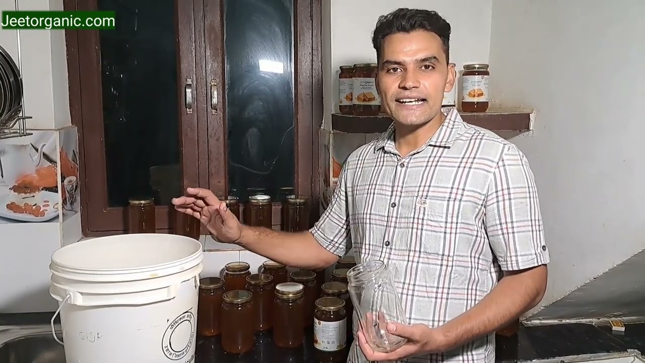 100% Pure Wild Raw Honey 🍯 || Pure Honey Stock JeetOrganic Farm