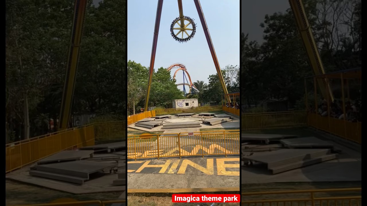Imagica theme park Pendulum ride |