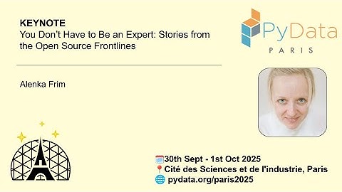 KEYNOTE Alenka Frim - You Don’t Have to Be an Expert: Stories from the Open Source Frontlines