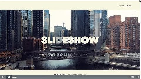 Slideshow in Scroll | After effects templates free