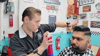 LEO took 1 HOUR for CLASSIC Haircut & Style 💈 ASMR 24x7 Sleep Therapy (1 Hour)