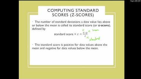 Finite Math Section 7.6 Part 4, Normal Curve