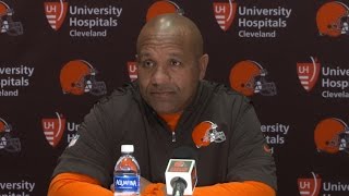 Hue Jackson: Collins gives us a lot of flexibility