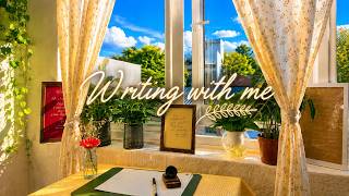 🌿 The Quiet Quill 🍃 Writing With Healing Music At Home 🍂