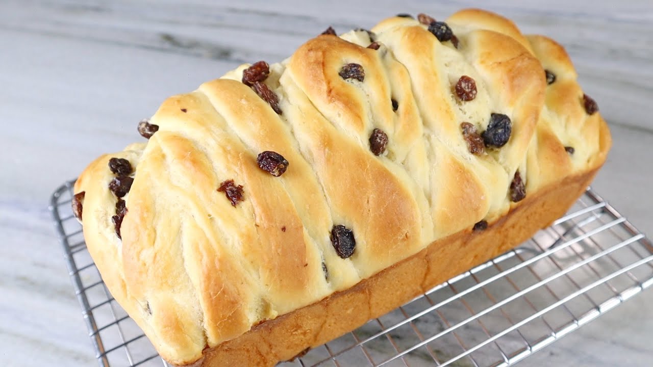 NoKnead Yogurt Raisin Bread The most Soft and Moist Bread 免揉酸奶葡萄干面包，超级松软湿润 YouTube