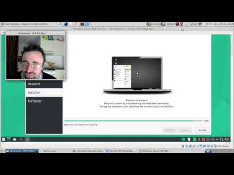 Installer et mettre à jour une Manjaro Linux KDE 16.10.3 au début février 2017.