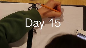 Learning to Write with my Left Hand (20 DAY TIME LAPSE)
