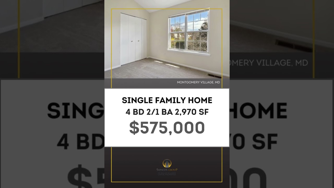 Homes You Can Buy TODAY - MONTGOMERY VILLAGE, MD