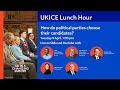 Ukice lunch hour how do political parties choose their candidates