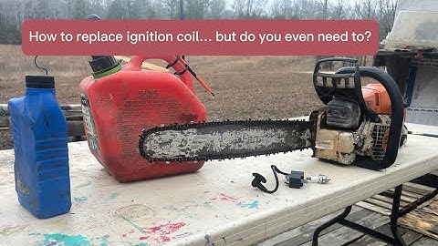 How to replace ignition coil on Stihl ms271, but do you even need to Replace it, can you fix it!