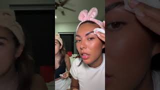 this could go really well or really bad at home brow... #Shorts #anasofiaacruz