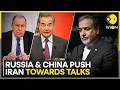 Iran War Russia China Urge Iran To Hold Peace Talks Talking Is Always Better Than Fighting
