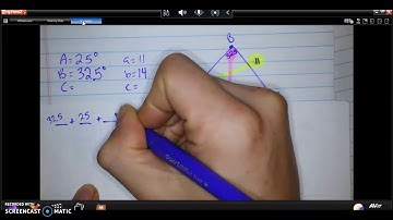 Solving Oblique Triangles 1