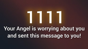 1111 💌  Your Angel is worrying about you and sent this message to you || (MG)