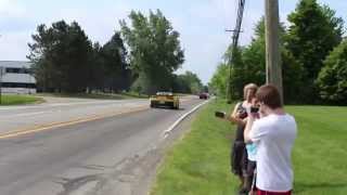 GT-R gets chased down by C7 Z06!