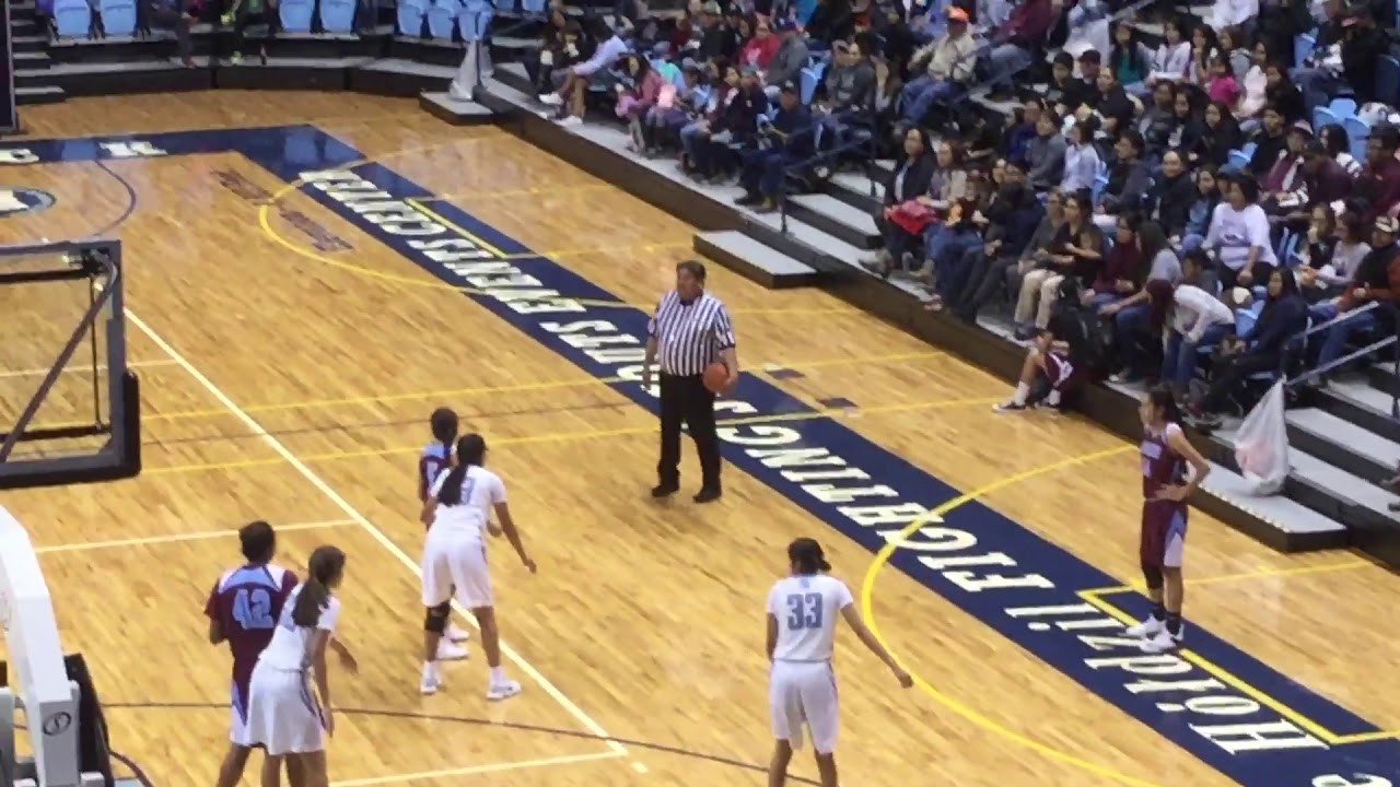 201718 Varsity Girls Basketball Window Rock Fighting Scouts Vs Ganado