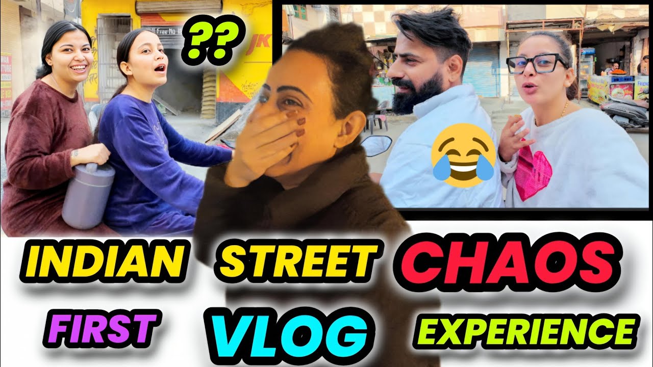First Vlog |  Road Par Masti Aur Dosti” | Tried First Experience OF Vlogs 🥰