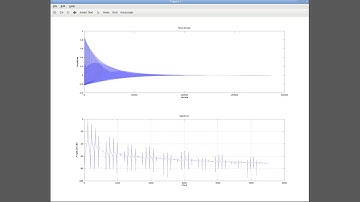 String vibration simulation in Octave -- sound samples