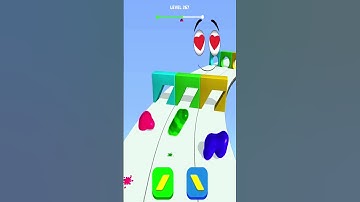 Blob Shifter 3D Level 267  #shorts #youtubeshorts #gaming