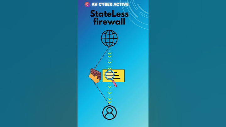 So sánh stateful firewall và stateless firewall năm 2024