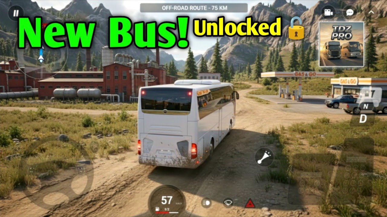 New Bus Unlocked 🚍 | TDZ Pro: Bus & Truck Gameplay | Bus & Truck Simulator | Aleem Asad