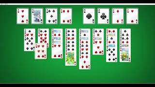 Solution with FREECELL #27433 WIN7