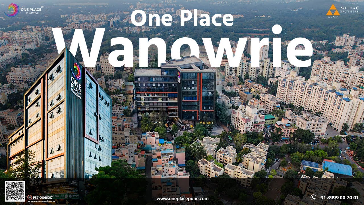 Drone Tour: One Place Wanowrie Commercial Hub - Limited Units Left!