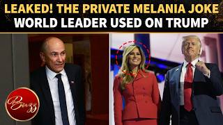 World Leader's PRIVATE Melania Joke Leaves Trump SMILING At Secret NATO Meeting | WATCH