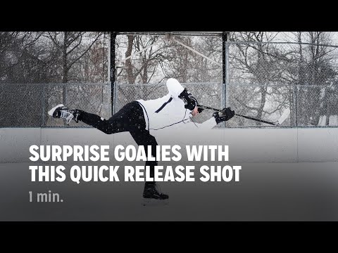 Surprise Goalies With This Quick Release Shot