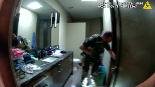 WATCH: Moment police find Franke child in closet