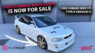 Stunning White Subaru Impreza WRX STI Type R Version IV