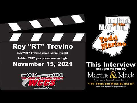 Indiana in the Morning Interview: Rey "RT" Trevino (11-15-21)